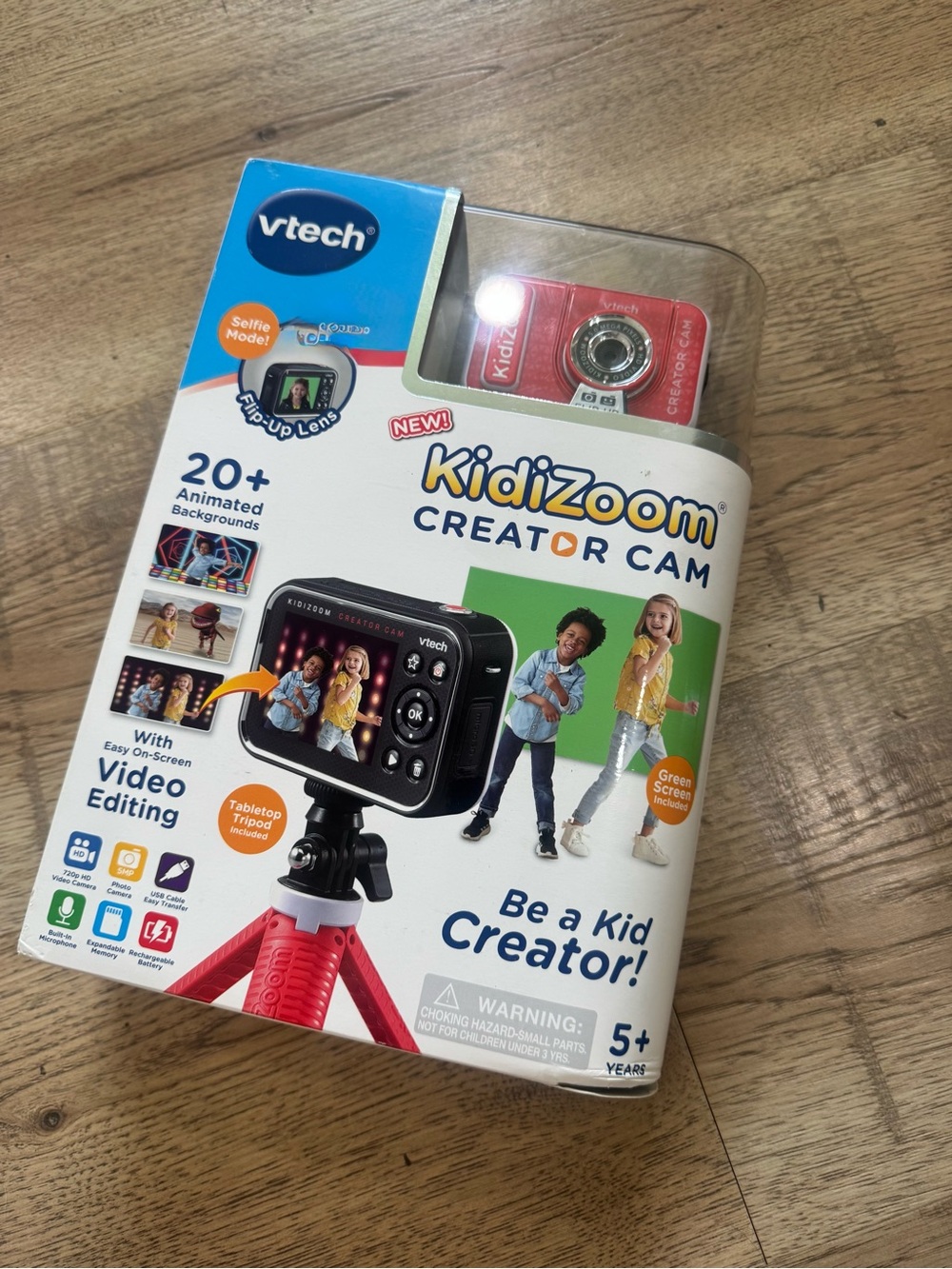 VTech Kidizoom Creator Cam Kids Video Camera - Red